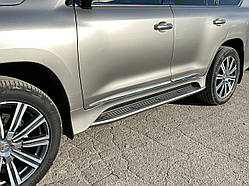 Хромовані молдинги на двері Lexus LX 570 / 450D 2015-