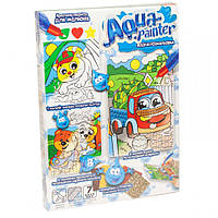 Детский набор для творчестваAqua Painter Danko Toys AQP-01 укр водная раскраска Грузовик с ар TV, код: 8240090