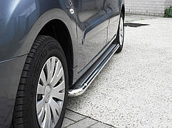 Пороги бічні C2 (труба з листом) Citroen Berlingo / Peugeot Partner 2008+
