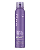 Тонуючий фіолетовий мус для освітленого волосся - Bleach Blondes Purple Toning Mousse, 200 мл