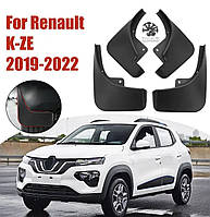 Бризковики Renault City K-ZE 2019-, комплект 4 шт.