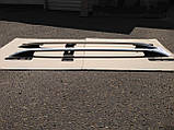 Рейлінги на дах модель CROWN Fiat Doblo I 00-06 / 07- КОРОТКА БАЗА, колір сірий мат, фото 2