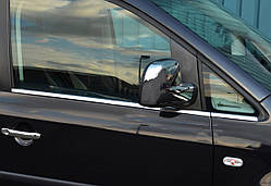 Молдінги вікна нижні Volkswagen Caddy 2004-2010 (нержавіюча сталь)