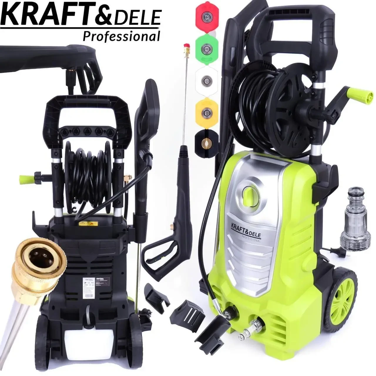 Мийка високого тиску Автомийка KRAFT&DELE KD423