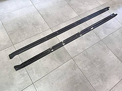 Леза під пороги M-Perfomance BMW X5 F15 2013-2018 2шт. під карбон