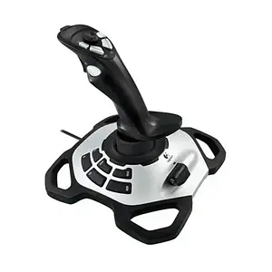 Ігровий джойстик Logitech Extreme 3D Pro Black White дротовий