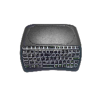 Бездротова клавіатура з тачпадом та підсвічуванням D8 (Bluetooth + 2,4G + підсвітка + літієва батарея +