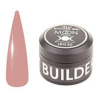 Гель-желе для нарощування нігтів Moon Full Jelly Builder Gel №30, 30 мл