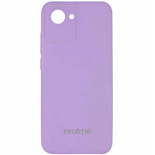 Чохол софт-тач покриттям Full Soft Case для Realme C30/C30S / Realme C30/C30S Silicone Case Full (Бузковий)