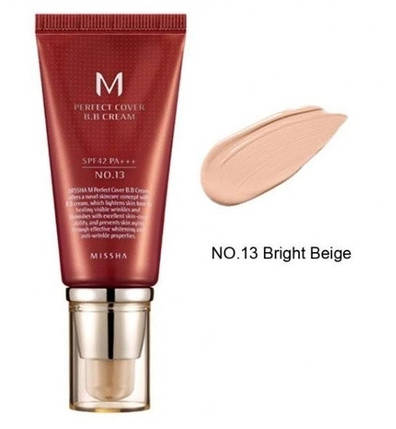 BB крем з ідеальним покриттям Missha Perfect Cover BB Cream SPF42/PA++ No.13, 50ml, фото 1