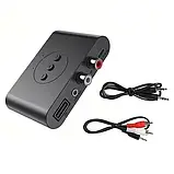 Bluetooth-адаптер 5.0 BLS-B21 NFC, аудіоприймач стереоресивер, фото 3