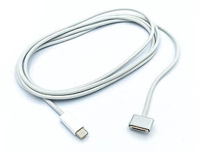 Кабель APLE USB-C (Type-C) to MagSafe3 2 м (MLYV3) від блока живлення до ноутбука. ORIGINAL PRC