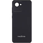 Чохол софт-тач покриттям Full Soft Case для Realme C30/C30S / Realme C30/C30S Silicone Case Full (Чорний), фото 4