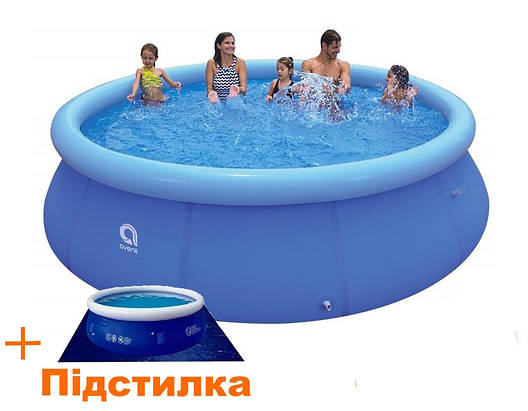 Басейн надувний Jilong Avenli JL17794-1 (360x76 см) в комплекті з підстилкою (підкладкою), фото 1