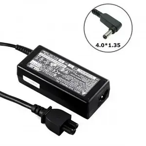 Блок живлення для ноутбука Grand-X Asus 19V 2,37A 45W Black 4,0x1,35mm (ACASL45WQ2) + каб. жив.