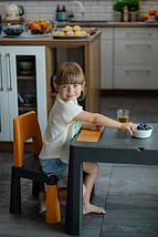 Дитячий стіл і стільці TEGA Multifun Teggi (TI-011-172) Графіто-гірчичний, фото 2