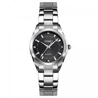 Наручные часы серебристый кварцевый ремешок Skmei 1620SIBK Silver-Black