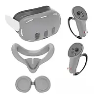 Чехол для очков виртуальной реальности Infinity Protective Case Silicon для Meta Quest 3 VR 5-piece Gray