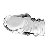 Насадка для потовщення статевого члена Pretty Love Jeremy Transparent — для потужнішої ерекції та довшого задоволення, фото 9