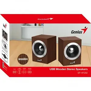 Акустична система Genius SP-HF280 Wood 2.0, USB