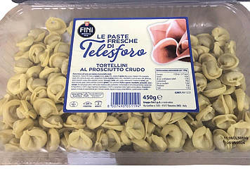 Тортелліні Fini I Granclassici Tortellini з сирою шинкою 450g