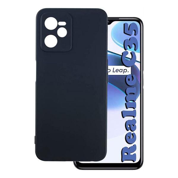 Чохол силіконовий для Realme C35 / Silicone Case Full Realme C35(Чорний), фото 1