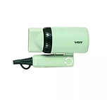 Фен для волосся зі складаною ручкою і 2 швидкостями 1200 Вт (доріжний, компактний, складаний) VGR-421, фото 4