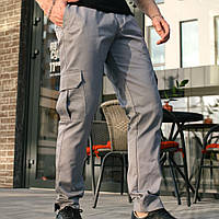 Спортивные мужские штаны "Baza" Intruder серые / Модные штаны для парней / Стильные брюки демисезонные