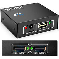 HDMI разветвитель на 2 порта, 1080P / Двунаправленный HDMI сплиттер / Активный HDMI коммутатор