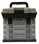 Ящик для рибальських снастей із полицями Органайзер коробка, фото 3