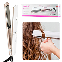 Професійна праска випрямляч з турмаліновим покриттям VGR V-522 / Плойка для вирівнювання волосся