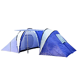 2 окремих намети з тамбуром 4 місна для кемпінгу SHARK, фото 5