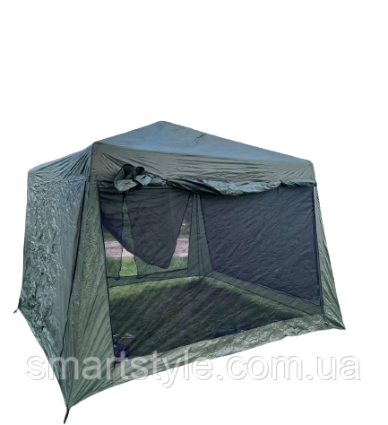 Палатка Шатер Беседка 320х320см Shark всесезонний висота 235см