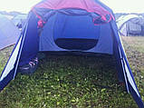 Намет 4-місний з тамбуром і 2 навіси + Тент-Шатер для кемпінгу, фото 3