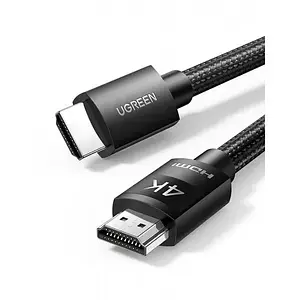 Відео-кабель Ugreen 40102 HDMI(тато)HDMI(тато), 3m Black