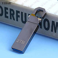 Флеш-накопитель USB 3.0 - 2Т терабайта Высокоскоростной Memory Stick Внешний накопитель Thumb U Disk для ПК Графит