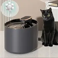 Автоматическая поилка для животных 3л фонтан для котов и собак Pet water dispenser UKC со сменным фильтром
