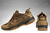 Шкіряні військові кросівки на літо / літнє тактичне взуття з вентильованою сіткою SCAR Pro (coyote), фото 4