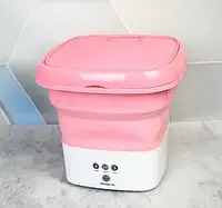 Сложная розовая мини стиральная машина Maxtop BX-3