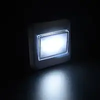 LED светильник на магните лампа выключатель на батарейках 3Вт, липучке