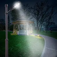 Уличный фонарь на столб solar street light BL BK120-6COB