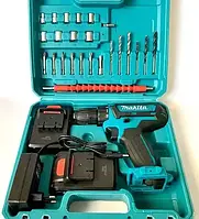 Ударный шуруповерт Makita 24V 5.0AH с набором инструментов, Аккумуляторный шуруповёрт Макита