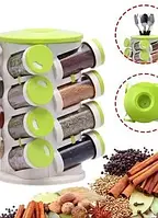 Стійка для зберігання спецій spice rack sixteen in one, набір для спецій 16 в 1