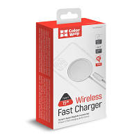 Зарядное устройство ColorWay MagSafe Charger 15W (White) (CW-CHW27Q-WT), фото 5