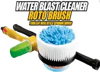 Обертова щітка-насадка для шланга насадки Cleaner Roto Brush Щітка з насадкою для шланга