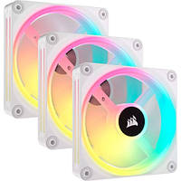 Кулер до корпусу Corsair iCUE Link QX120 RGB PWM PC Fans Starter Kit with iCUE Link System Hub W