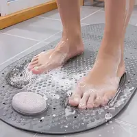 Нековзний килимок зі шліфувальним каменем для ванної кімнати Bathroom mat