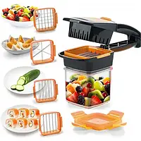 Овощерезка с контейнером 5 в 1 Nicer Dicer Quick