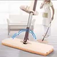 Швабра с отжимом "лентяйка" SPIN MOP 360, микрофибра, телескопическая ручка