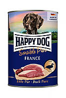 Влажный корм Happy Dog для собак с уткой Sens Ente Pur Ds Хэппи Дог 200g FT, код: 8253931